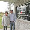 The Dade County Farm Bureau Insurance office staff, Gena Hargis, office manager, and Brant Harvey, agent. (Photo by James McNary)