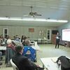 A Miller town hall meeting from February 2019 held to explain the necessity of the required wastewater system upgrade project to residents. Voters later approved giving the city $3.3 million in bond issuing authority in the following April elections. (Vedette file photo by James McNary)